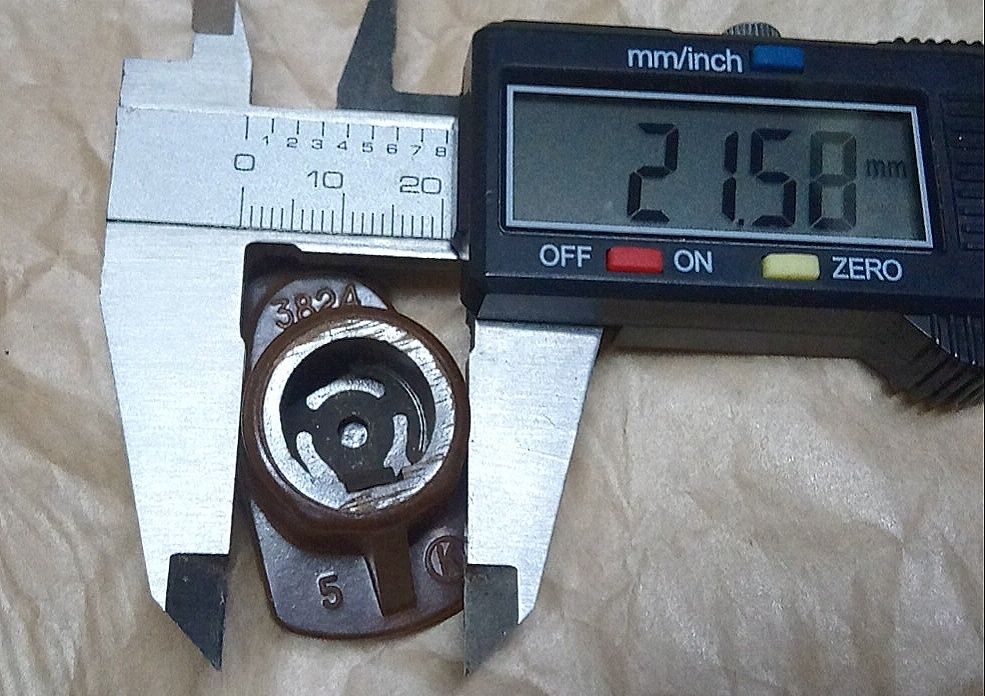 Бігунок бегунок розподільника распределителя запалювання Р 114 Б ЗАЗ