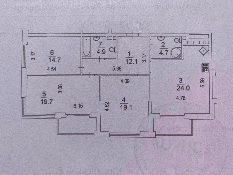 4+-rooms apartment apartment by the address st. Bulvar Druzhby Narodov (area 106 m²) - Atlanta.ua - photo 11