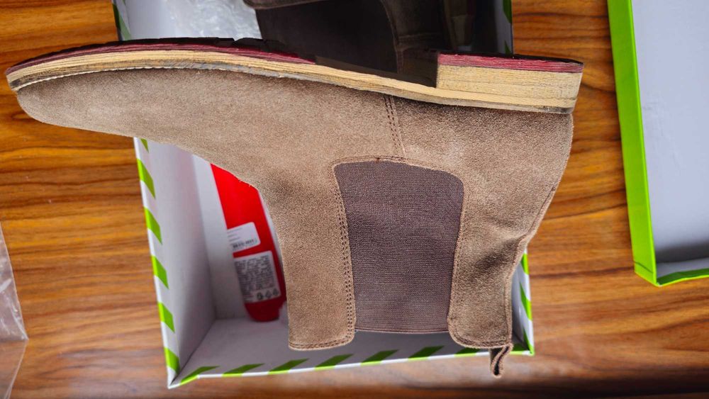 Чоловічі шкіряні чоботи