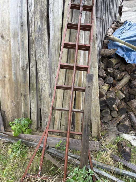 Drabiny sadownicze metalowe/drewniane niskie/wysokie