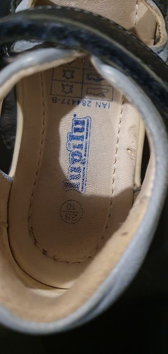 Sandałki lupilu 28 skórzane 18cm na lato jak nowe