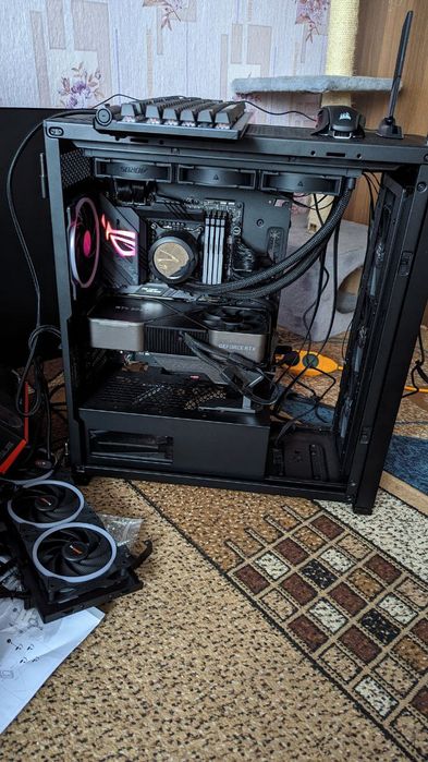 Мощный домашний ПК для 4к гейминга Intel core 13900kf, 64gb озу