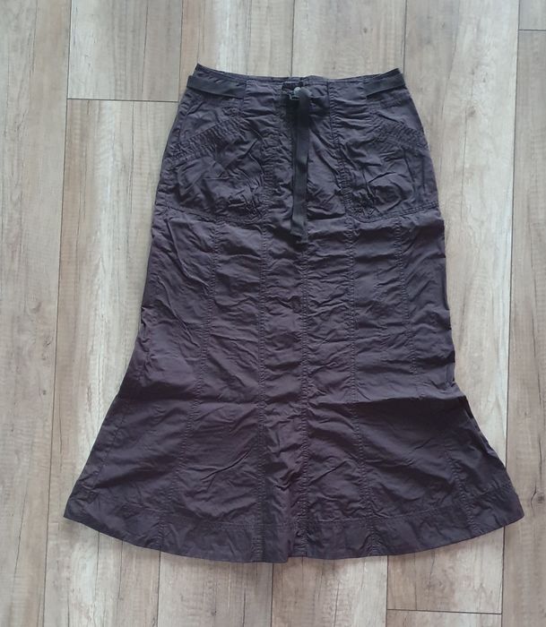 Spódnica damska długa bawełniana brązowa roz S/M