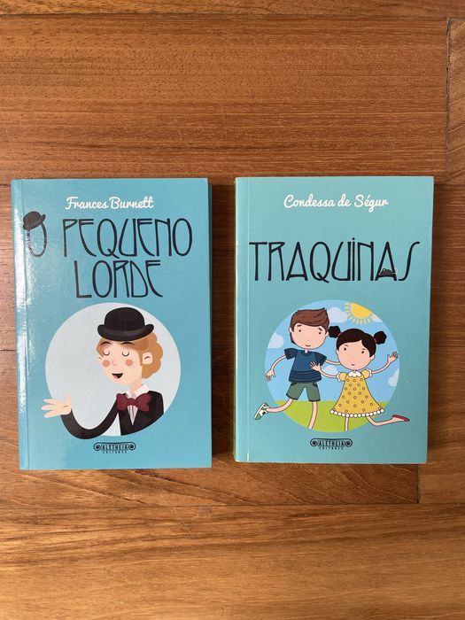 Literatura clássica infantil - Ttraquinas” e “O Pequeno Lorde”