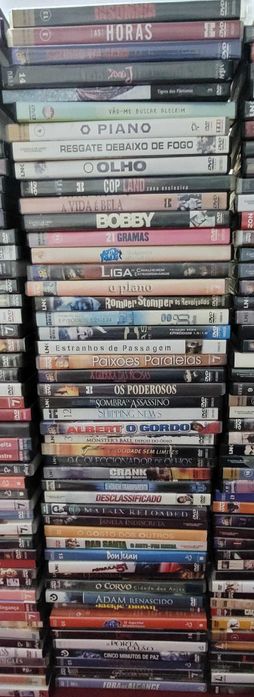 coleção com 750 DVD´s em bom estado