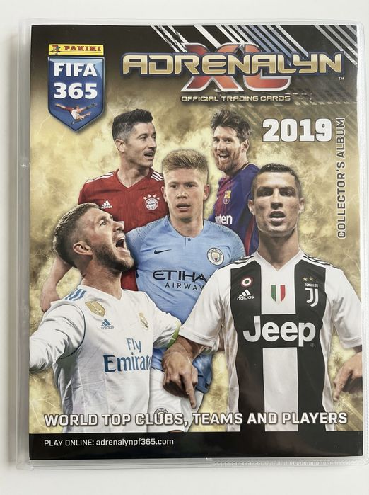 OKAZJA! Kolekcja 280 kart Adrenalyn 2019 + ALBUM GRATIS