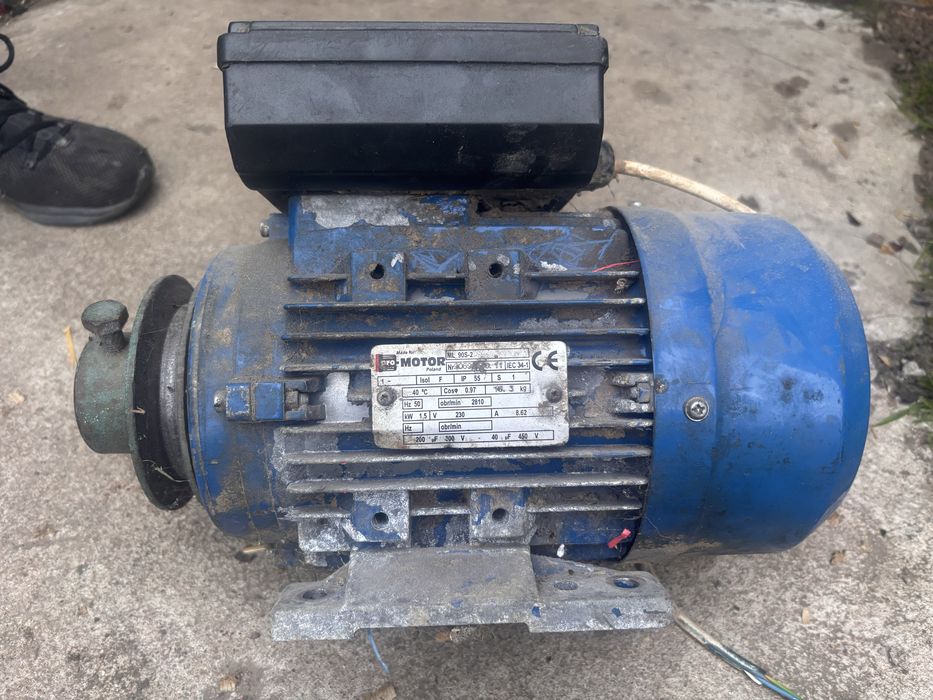 Silnik 1,5 kw v230 obr 2810