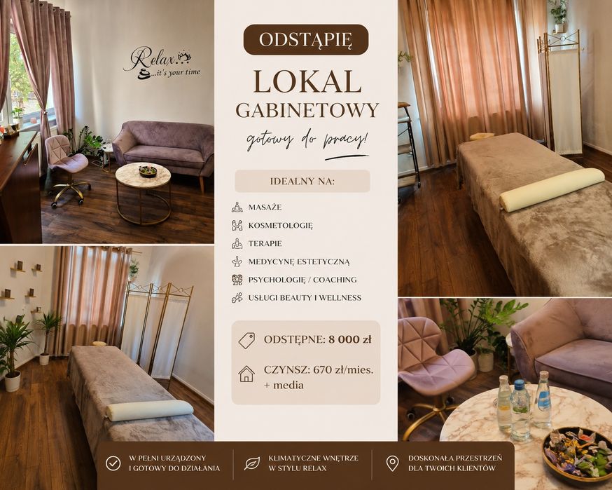 Odstąpię lokal za opłatą