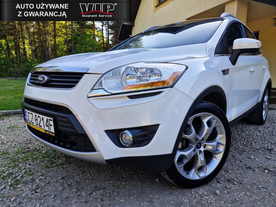 Ford Kuga 4X4 TITANIUM Serwis Panorama Bezwypadkowy Gwarancja ZAREJESTROWANY