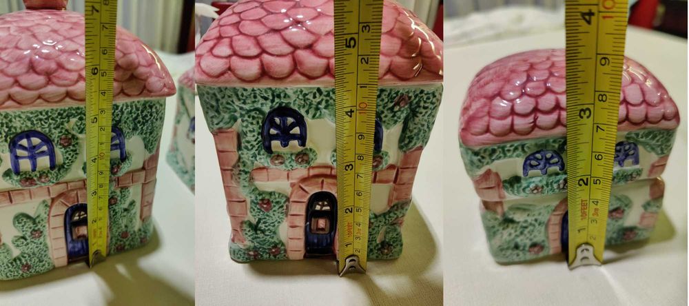 Recipientes em cerâmica pintada à mão, colecção "Casa de Campo"