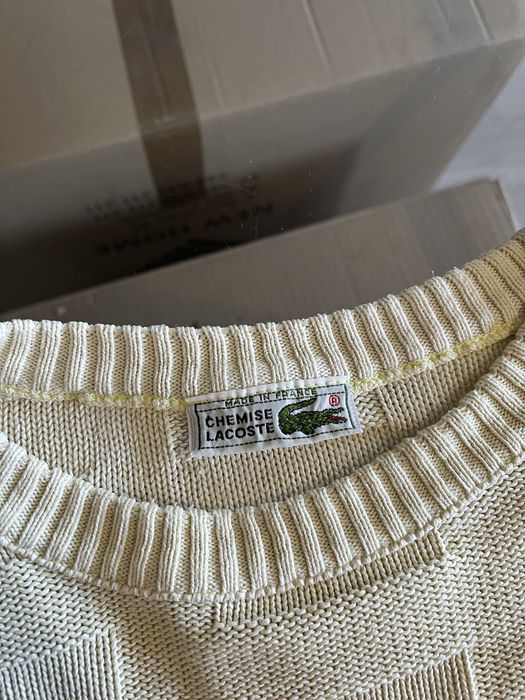 Sweter Lacoste vintage