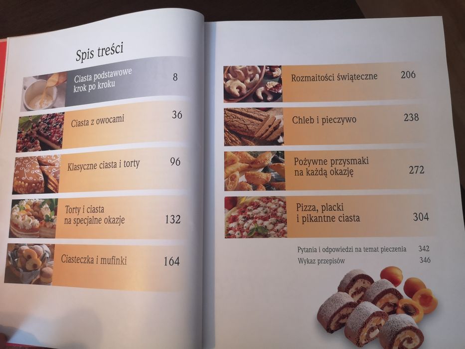 Książka kucharska pieczenie jest łatwe