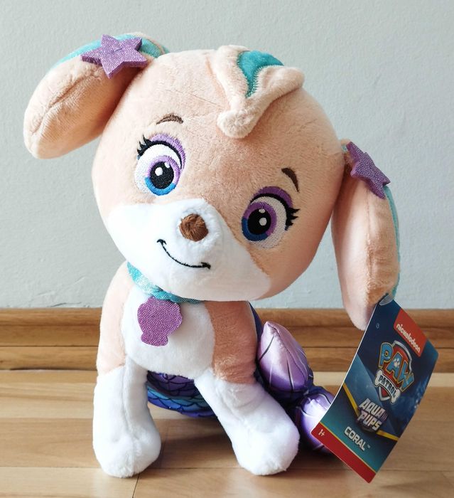 Peluche Paw Patrol Corail – 23 Cm, Neuve, Licence Officielle