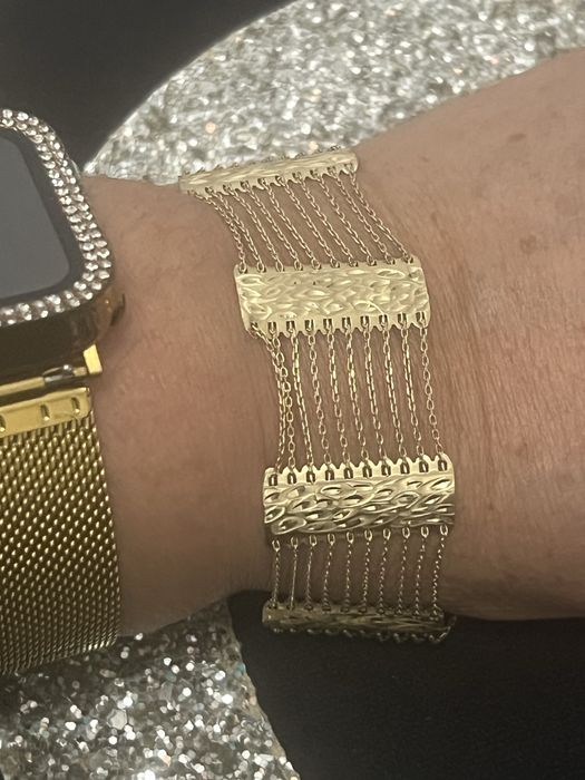 Cudna bransoletka zloto 585