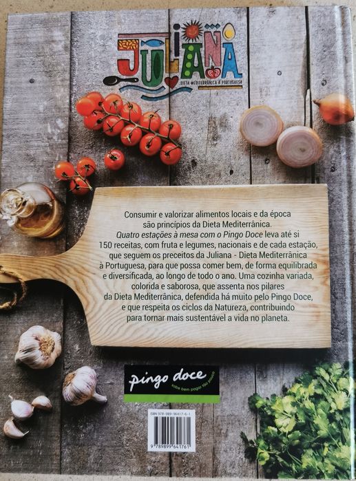 Livro receitas "Quatro Estações"