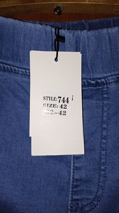 Жіночі джинсові бріджі БАТАЛ