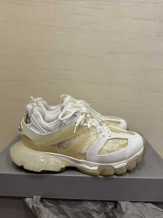 Balenciaga White/Clearsole Track