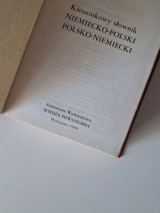 Mały słownik polsko- niem,niem-polski