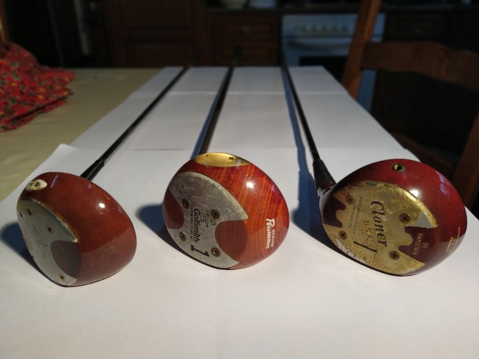 Tacos de golf antigos