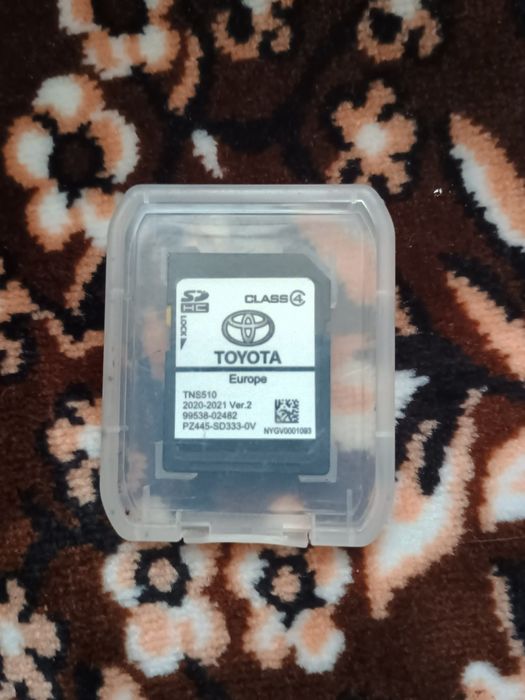 Автомобільний SD GPS карти Європи на Toyota Avensis 2011р.