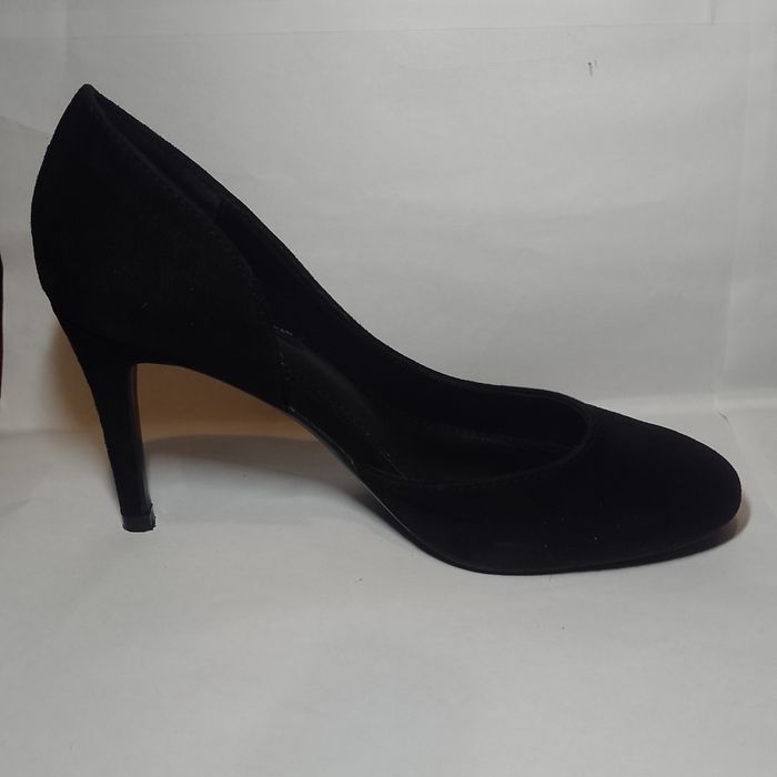 туфлі чорні замшеві