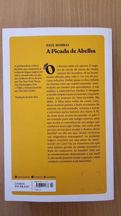 A Picada de Abelha - Paul Murray