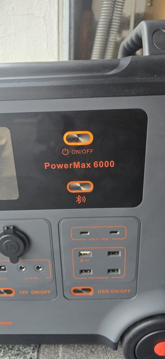 Estação de energia Oscal powerMax 6000