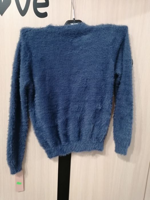 Modna alpaka długi rękaw