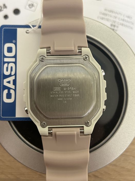 Оригінальний жіночий годинник Casio W-218HC-4A2