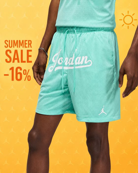 Summer Sale! Шорти Jordan MVP (мятні) (L) | Оригінал з бірками!