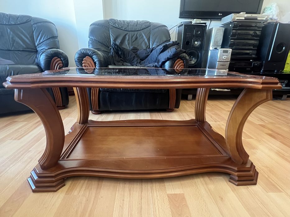 Mesa de centro de madeira