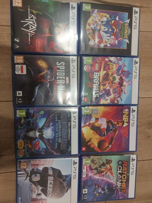 Sprzedam gry ps5 pc