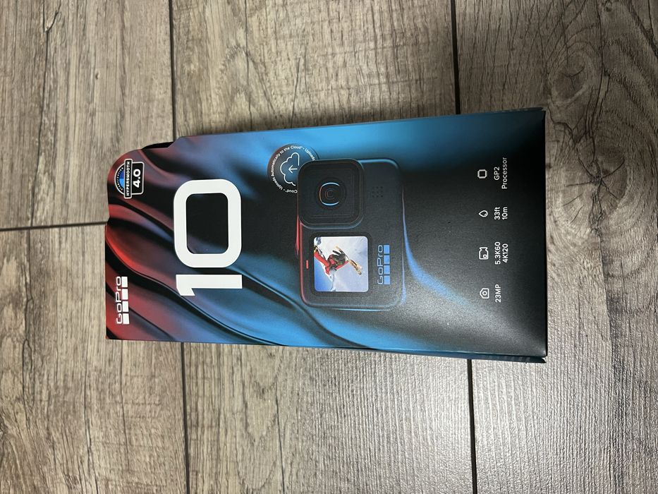 Продам екшн камеру GoPro Hero 10, нова, не використовувалась