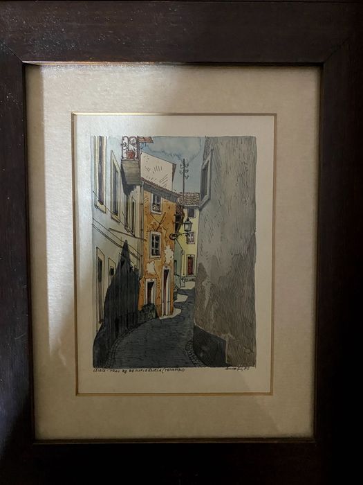 "Coleção Leiria Antiga" - Obra de 10 quadros(únicos)