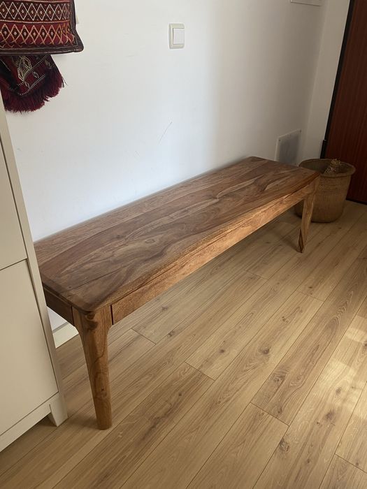 Banco em madeira como novo