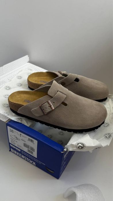 Шльопанці Birkenstock boston біркеншток, клоги, сабо