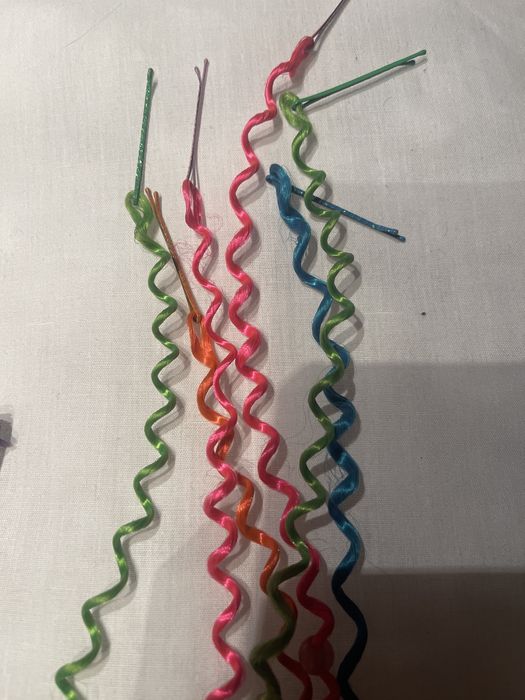 Warkoczykowe ozdoby do włosów 8 sztuk