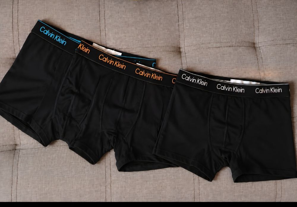Труси боксери Calvin Klein набір 3 шт/ трусы М Л