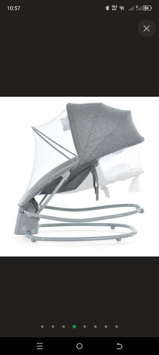 Заколисуючий центр шезлонг стільчик 4 в 1 Mastela 8112 Bluetooth USB п