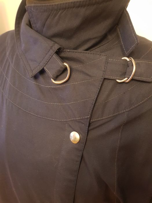 Płaszcz wiosenny, granatowy, rozmiar L/XL