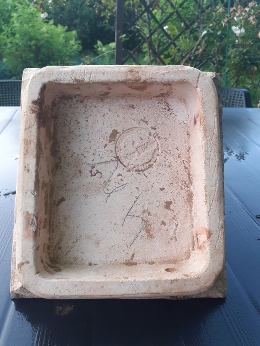 Kafle piecowe 100 letnie z Gdańska