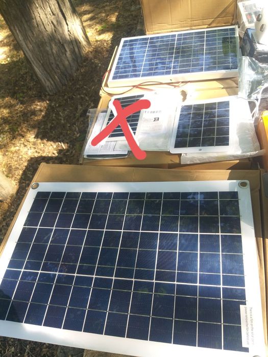 Гибкие и на алюминиевой рамке портативные солнечные панели до 50вт