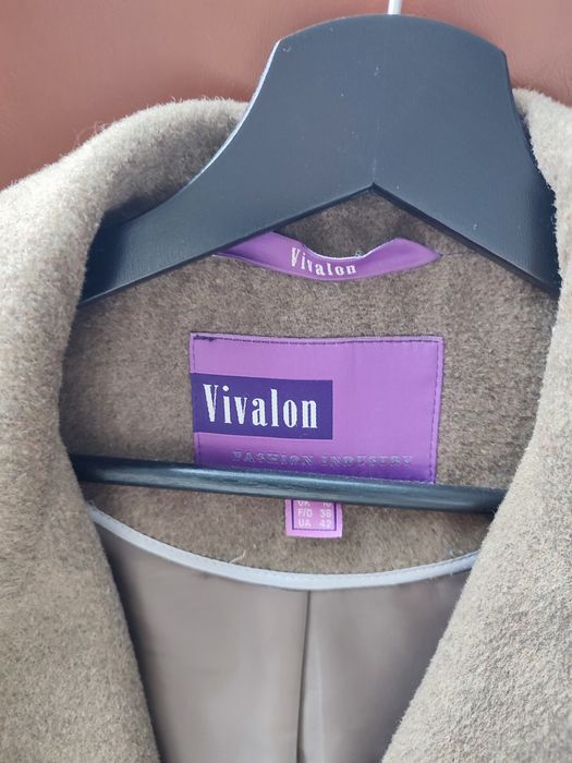 Пальто жіноче Vivalon Аміsu світлий коричневий  розмір С-М
