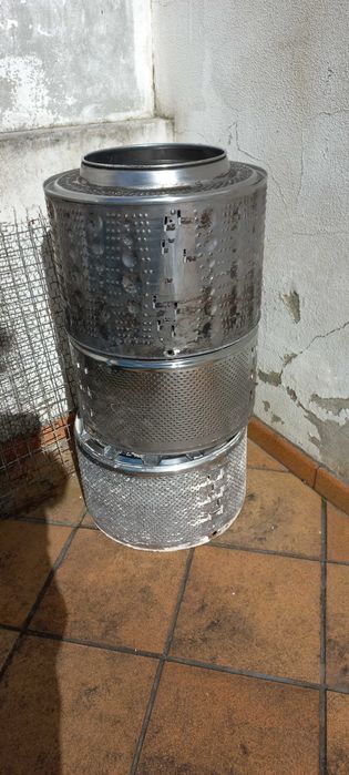 Tambores inox para bricolage