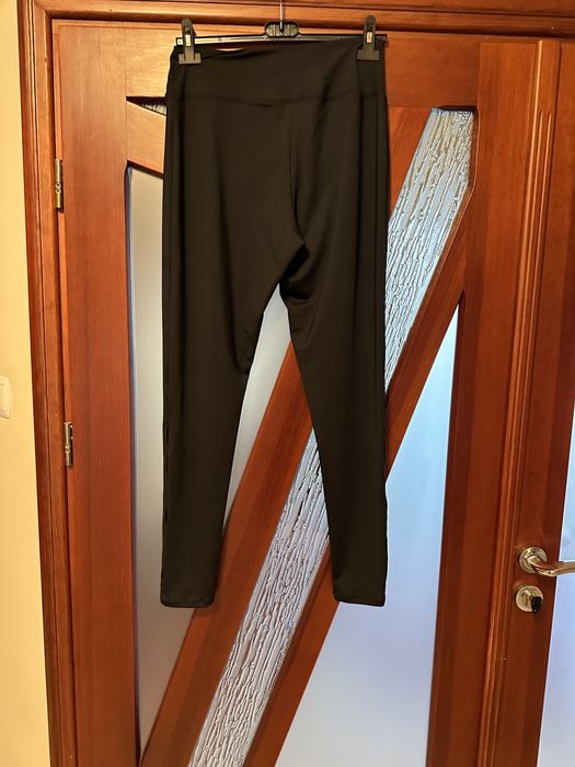 Leginsy czarne  Nowe!cena 30 zł Rozm.XL