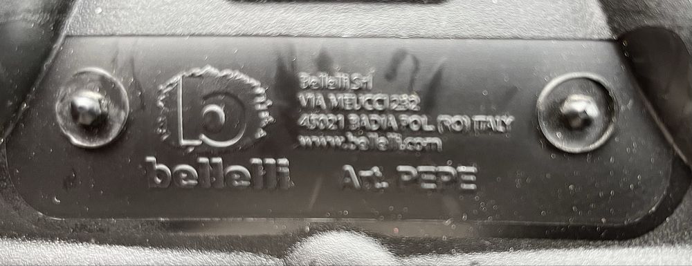 Fotelik rowerowy dziecięcy na bagażnik Bellelli