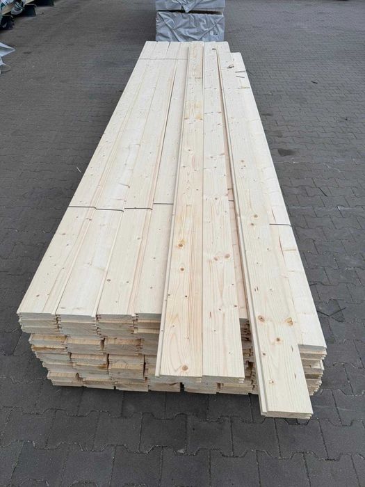 Block 40x146mm Świerk Skandynawski