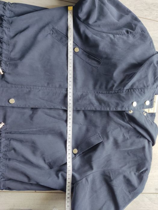 Granatowa parka house