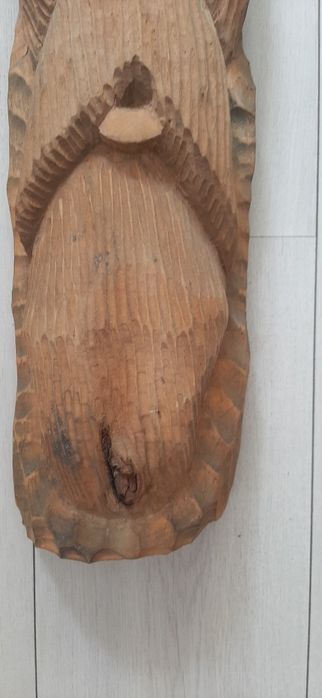 Płaskorzeźba drewniana Świątki rękodzieło ludowe