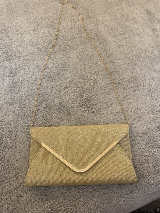 Сумка клатч,в золотом цвете